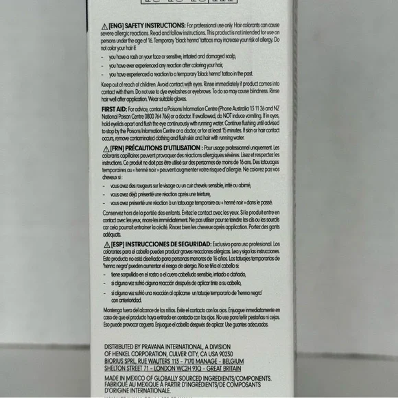 NIB Pravana ChromaSilk Express Tones Dark Neutral Pearl Brunette Hair Color - Picture 7 of 15